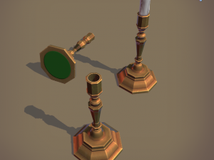 candle stick 3D Model