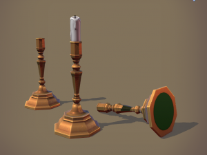 candle stick 3D Model