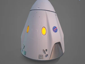 drago basso poli x equipaggio Modello 3D