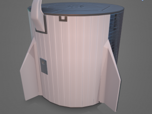 low poly dragon x crew 3D Model