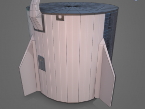 low poly dragon x crew 3D Model