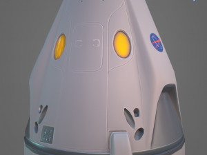 low poly dragon x crew 3D Model