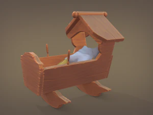 揺りかご 3Dモデル