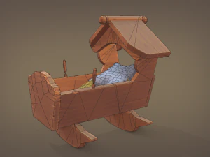 rocking cradle 3D Model