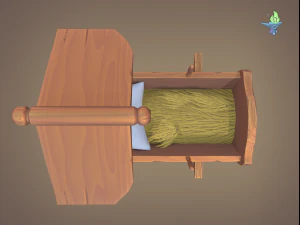 rocking cradle 3D Model