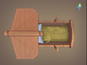 rocking cradle 3D Модель