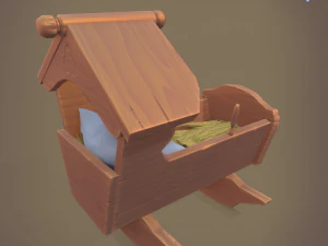 rocking cradle 3D Model