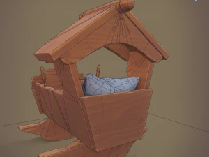 rocking cradle 3D Model