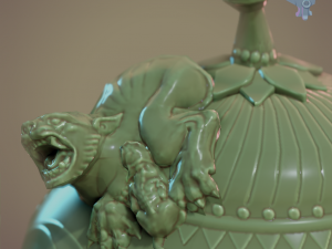 yaozhou porcelain mystery teapot 3D Модель