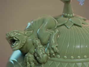 yaozhou porcelain mystery teapot 3D Model