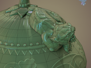 yaozhou porcelain mystery teapot 3D Модель