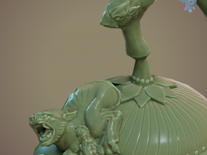 yaozhou porcelain mystery teapot 3D Модель