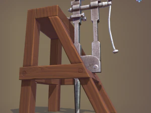 Blacksmith post vice 3D Model