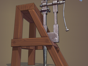 Blacksmith post vice 3D 模型