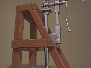 Blacksmith post vice 3D Model