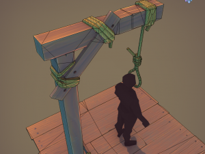 gallows 3D 模型