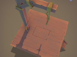 gallows 3D 模型