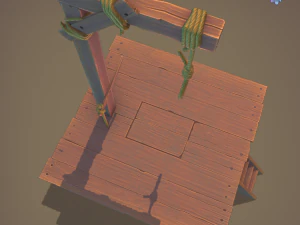 gallows 3D Model