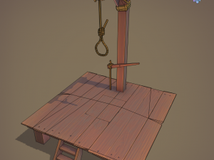 gallows 3D 模型