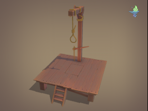gallows 3D 模型