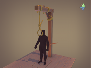 gallows 3D 模型