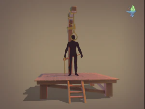 gallows 3D Model