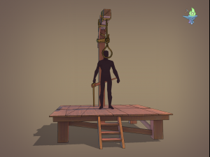 gallows 3D 模型