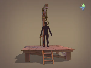 gallows 3D Model