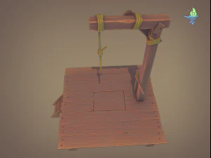 gallows 3D Model