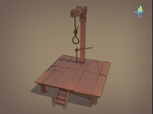 gallows 3D 模型