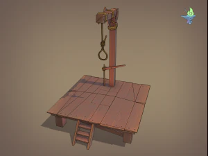 gallows 3D Model