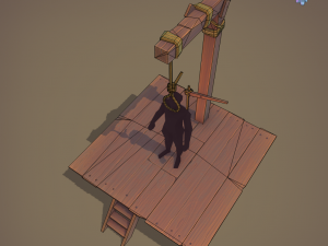 gallows 3D 模型