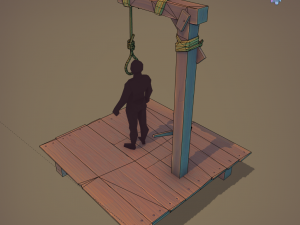 gallows 3D 模型