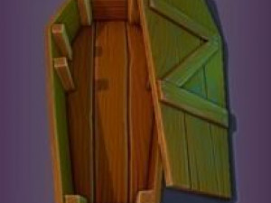 Game ready Coffin Modèle 3D