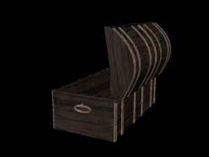 old chest 3Dモデル