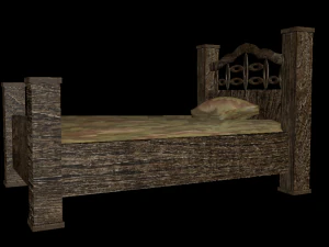 bed 3D Model