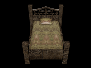bed 3D Model