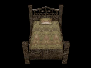 bed 3D Model