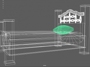 bed 3D Model