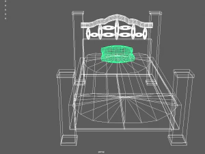 bed 3D Model