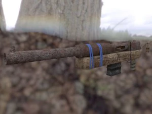 自制半自动步枪 3D 模型