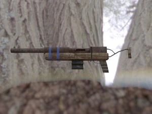 自制半自动步枪 3D 模型