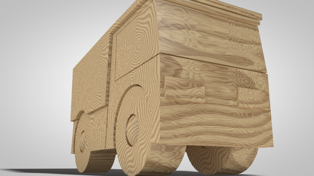 truck 3D Model .c4d .max .obj .3ds .fbx .stl .blend 
