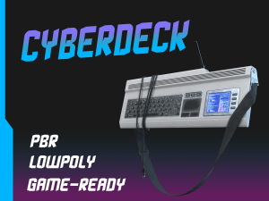 cyberdeck 3D-Modell