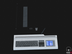 cyberdeck 3Dモデル