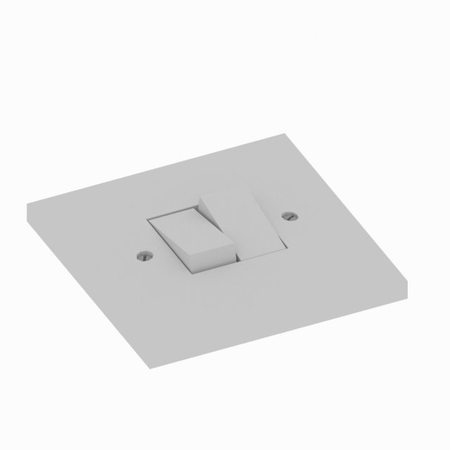 light switch Modelo 3D .c4d .max .obj .3ds .fbx .stl .blend 