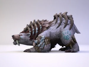 druide bear artifact 5 3D Model