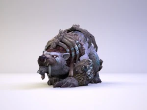 druide bear artifact 5 3D Model