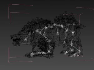 druide bear artifact 5 3D Model