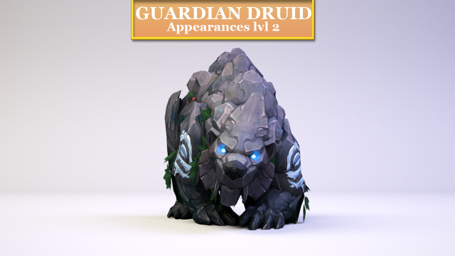 druide bear artifact 2 3D Model .c4d .max .obj .3ds .fbx .stl .blend 